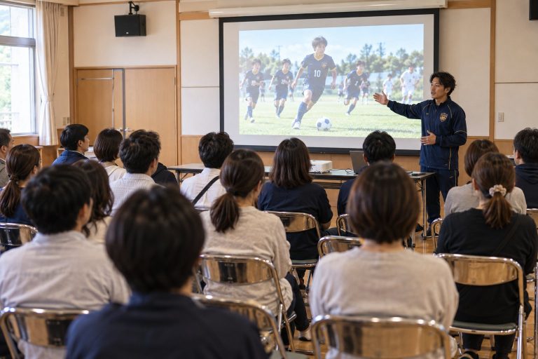 保護者向け説明会の様子
